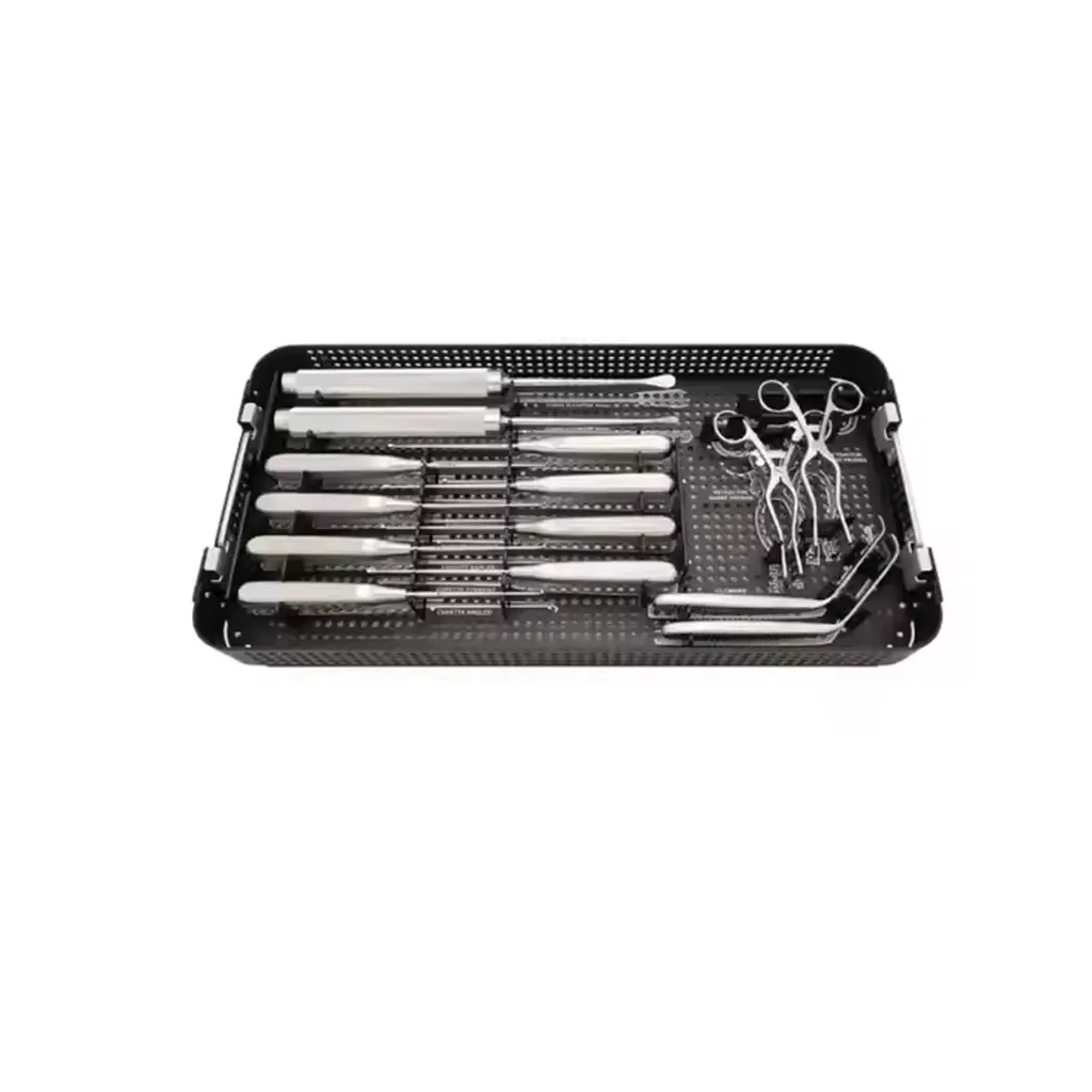 Orthopedic Spinal Lumbar Surgery Instrument Set With Sterilization Case 1.webp