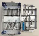 Broken Screw Removal Instrument Set Spine Instrument with Sterilisation Box