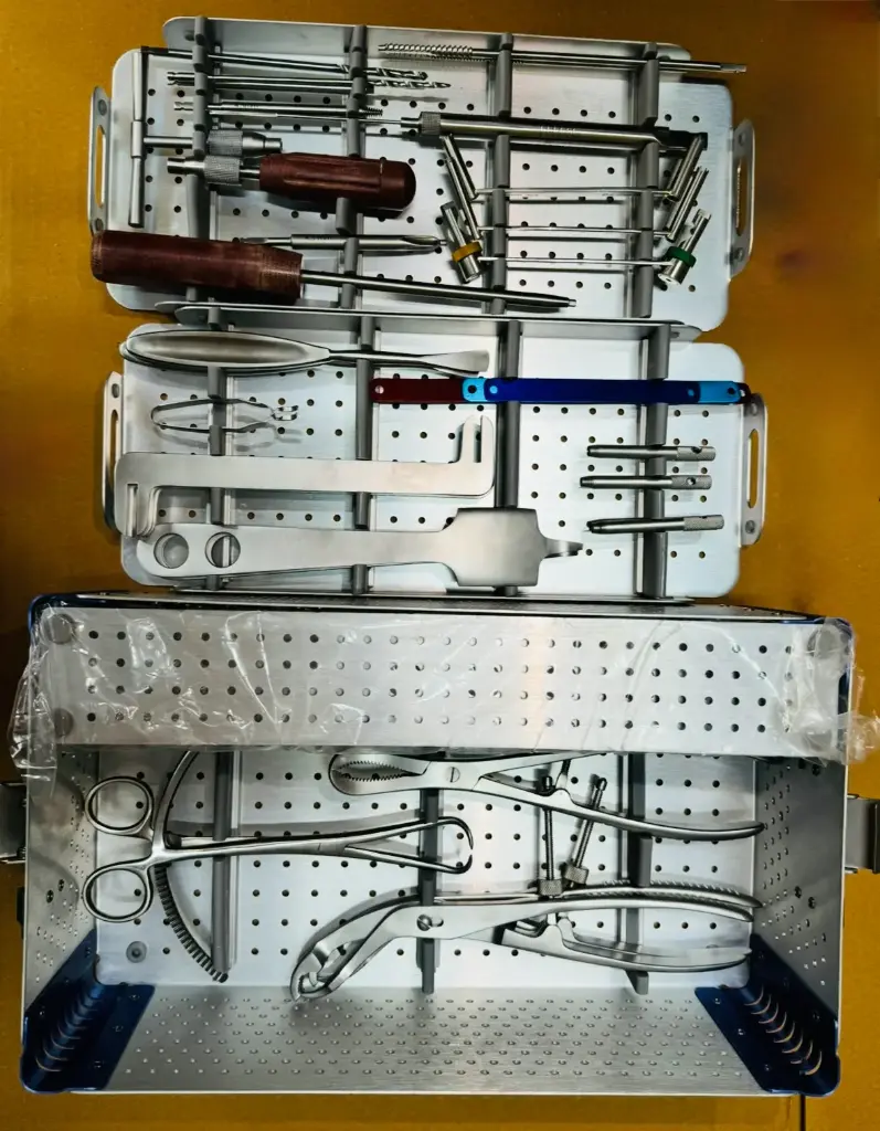 Small Fragment 3.5-4.0mm Surgical orthopedic Implants Instrument Retractor Set