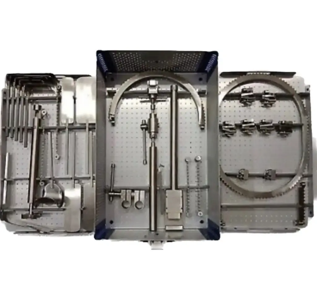 Bookwalter Abdominal Surgical Retractor Set Instruments with Sterilisation Box