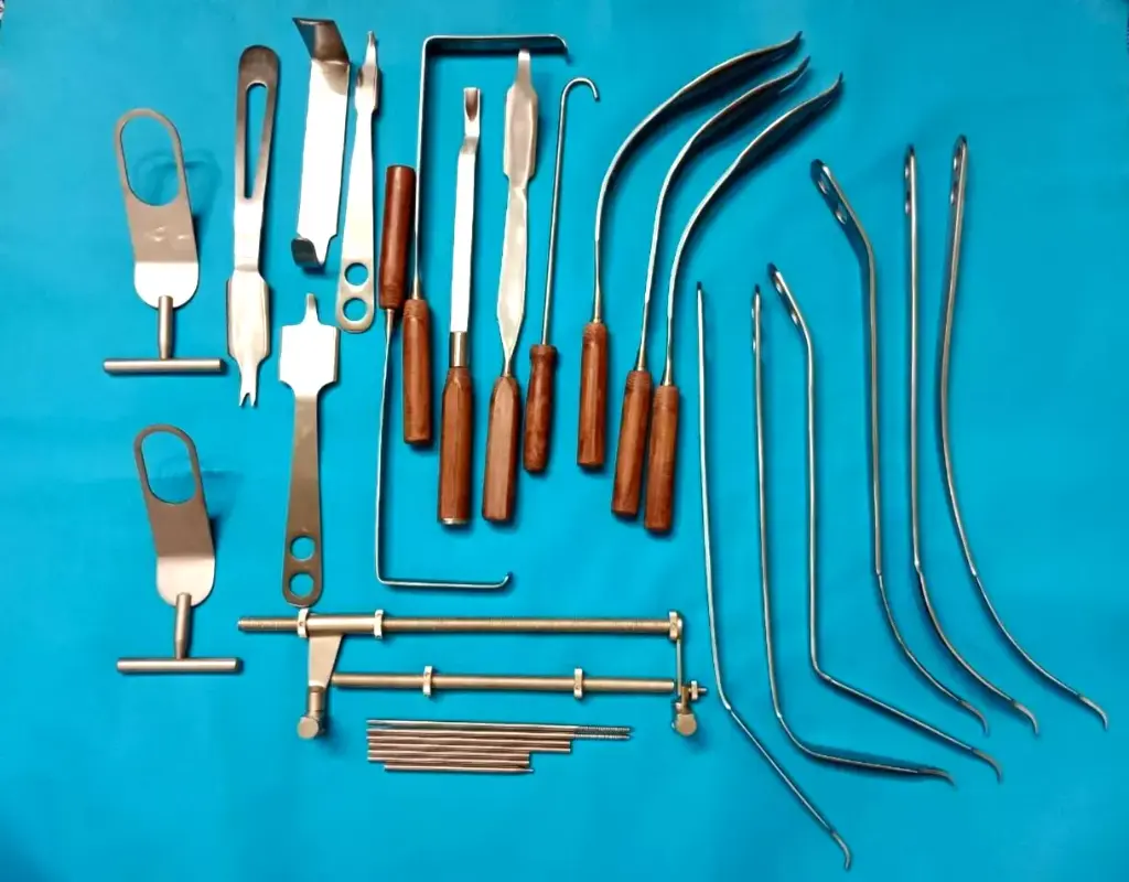 Hip Retractor Orthopedic Surgery Instrument Set 21 Pcs | Heavy Surgical Tools