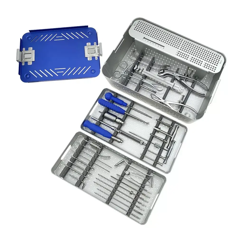 Orthopedic Upper Limb Locking Plate Kit Instrument Set for Locking Fixation
