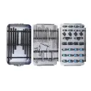 External Fixation System III Carbon Rods Clamp Orthopedic Instruments Set