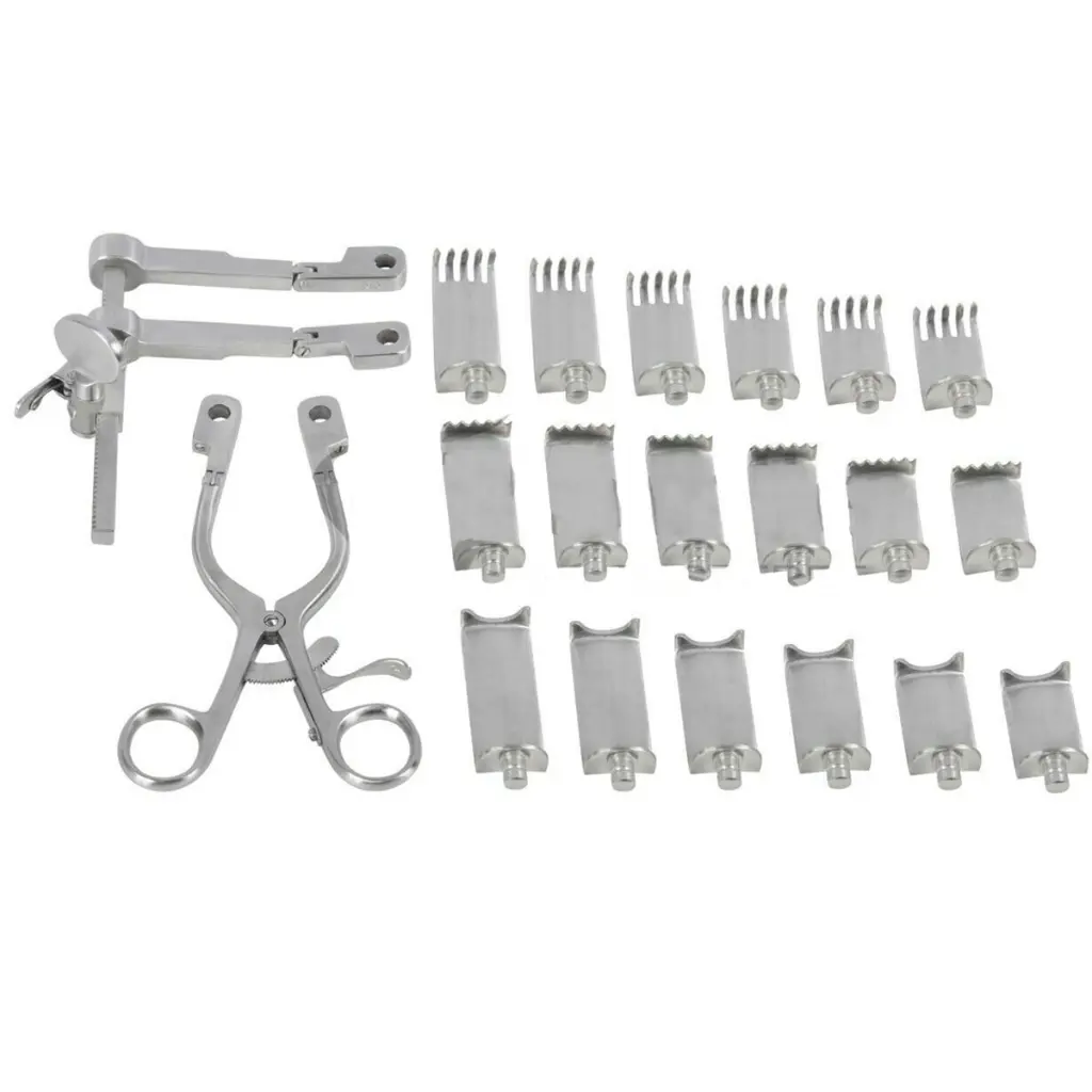 Neuro Spine Caspar Cervical Retractor Complete Set Orthopedics Instruments With Sterilisation Box