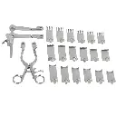Neuro Spine Caspar Cervical Retractor Complete Set Orthopedics Instruments With Sterilisation Box