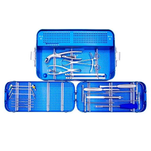 Small Fragment Orthopedic Surgical Instrument Set for Trauma Surgery Use