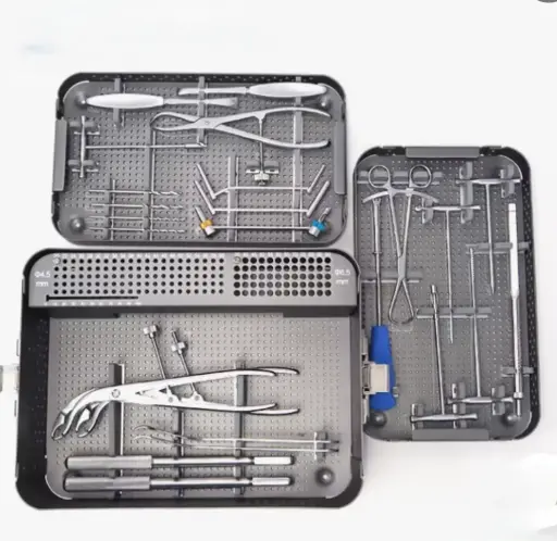 Large Fragment Orthopedic Instrument Set Surgical Trauma Plate Tools Kit