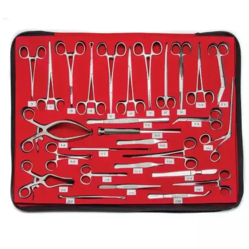 Hernia Surgery Instrument Set 28 Pcs German Steel Premium Surgical Tools
