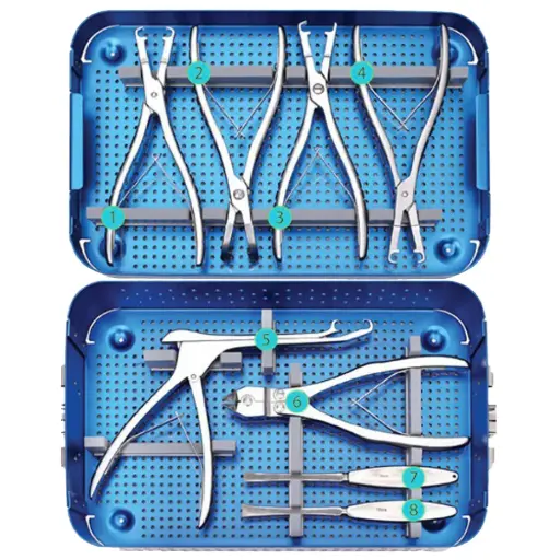 Rib Plate Cutter Orthopedic Instrument Set Surgical Retractor Instrument Set