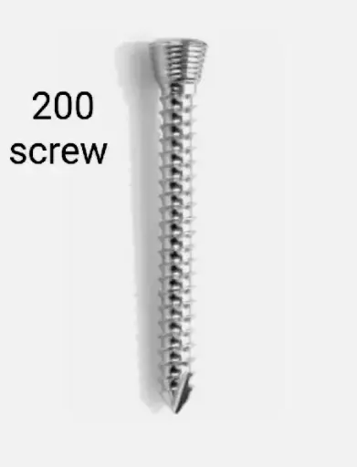 Orthopedic 3.5mm Lcp Locking Screw Self Tapping Different Lengths 200 pcs